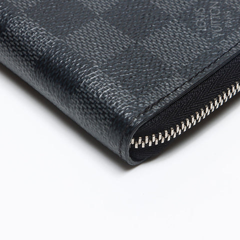 LOUIS VUITTON 2020 Damier Zippy Coin Purse Coin case black WS13494