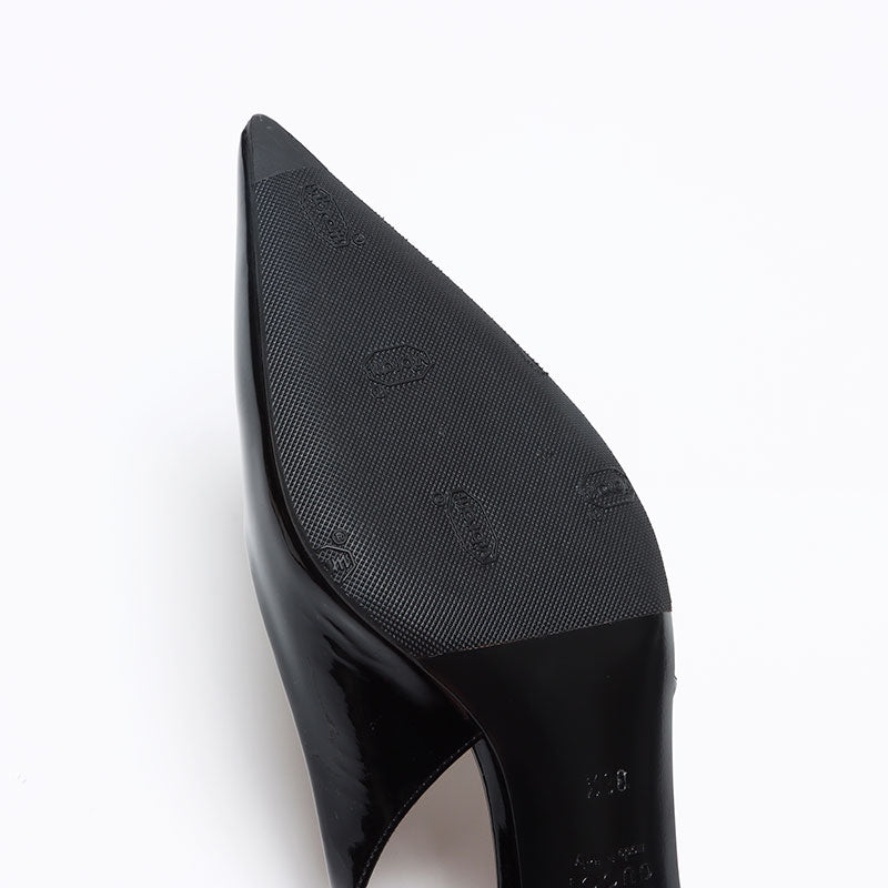 GUCCI グッチ パンプス ロゴ チェーン ストラップ パテントレザー グッチ GUCCI ロゴ チェーン ストラップ パテントレザー Size