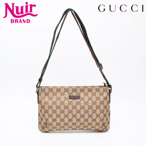 グッチ GUCCI GG キャンバス ショルダーバッグ ベージュ WS13501