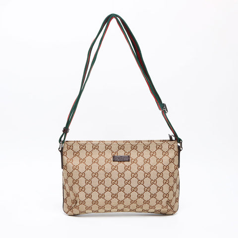 グッチ GUCCI GG キャンバス ショルダーバッグ ベージュ WS13501