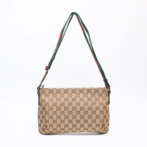 グッチ GUCCI GG キャンバス ショルダーバッグ ベージュ WS13501