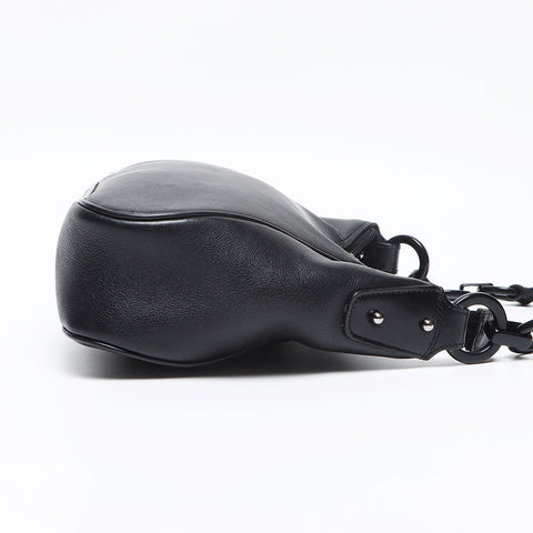 サルヴァトーレフェラガモ Salvatore Ferragamo レザー ショルダーバッグ ブラック WS13504