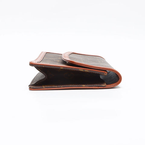 LOUIS VUITTON Pochette Dame GM Monogram 1988 Clutch bag Brown WS13506