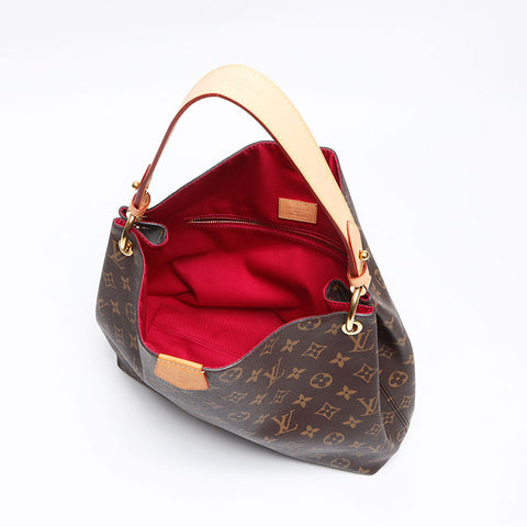 ルイ・ヴィトン LOUIS VUITTON グレースフル PM モノグラム セミショルダー ショルダーバッグ ブラウン WS13507