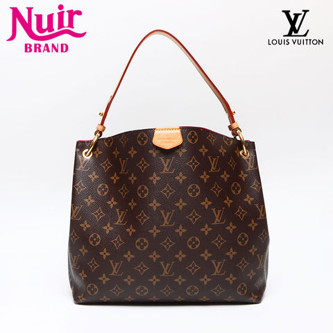 ルイ・ヴィトン LOUIS VUITTON グレースフル PM モノグラム セミショルダー ショルダーバッグ ブラウン WS13507