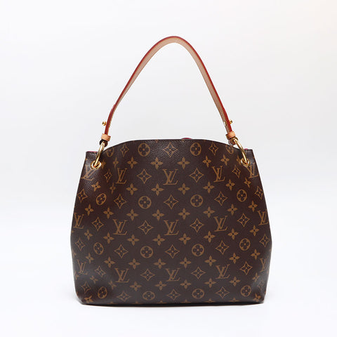 ルイ・ヴィトン LOUIS VUITTON グレースフル PM モノグラム セミショルダー ショルダーバッグ ブラウン WS13507