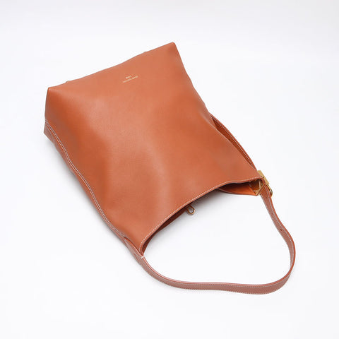 ルイ・ヴィトン LOUIS VUITTON ロウキー ホーボー MM コニャック ポーチ付き M24974 ショルダーバッグ ブラウン WS13508