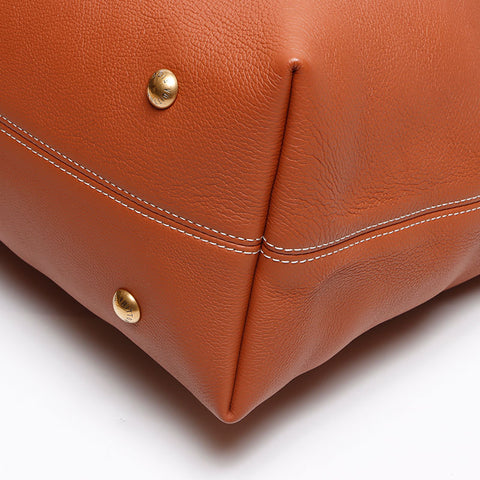 ルイ・ヴィトン LOUIS VUITTON ロウキー ホーボー MM コニャック ポーチ付き M24974 ショルダーバッグ ブラウン WS13508