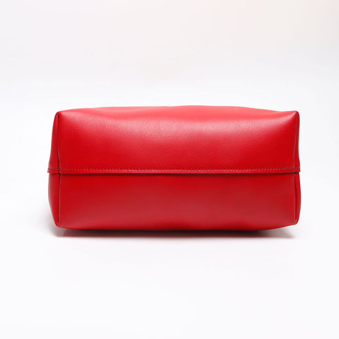 ミュウ ミュウ Miu Miu フラワー 5BG054 レザー トートバッグ ポーチ付き トートバッグ レッド WS13523