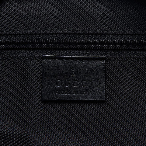 GUCCI GG Canvas One Shoulder Bag Handbag black WS13528