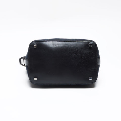 GUCCI GG Canvas One Shoulder Bag Handbag black WS13528