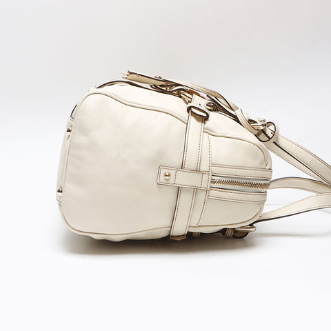 GUCCI 85th Hand Boston bag Ivory WS13530