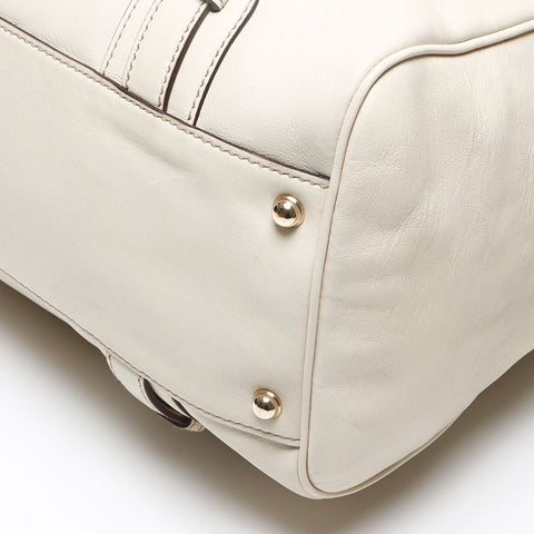GUCCI 85th Hand Boston bag Ivory WS13530