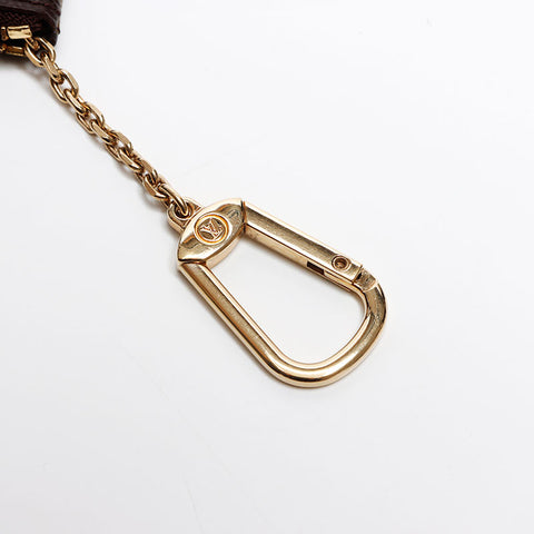 LOUIS VUITTON Monogram Pochette Clé Key holder  Brown WS13531