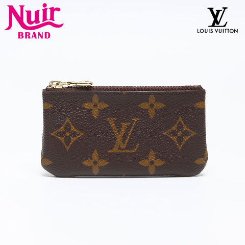 LOUIS VUITTON Monogram Pochette Clé Key holder  Brown WS13531
