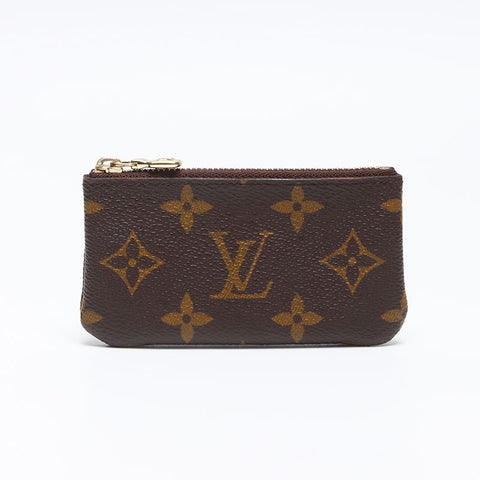 LOUIS VUITTON Monogram Pochette Clé Key holder  Brown WS13531