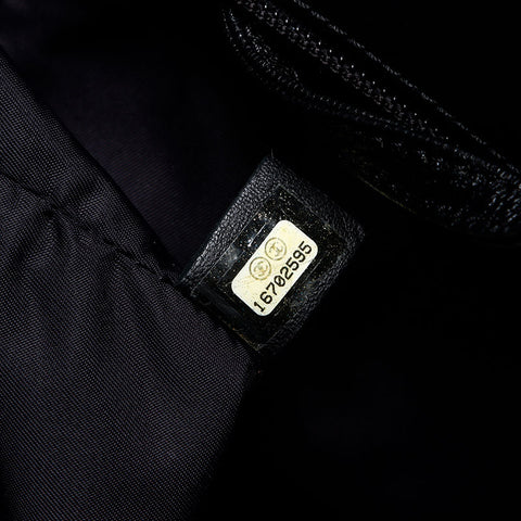 シャネル CHANEL パリビアリッツGM 16番台 トートバッグ ブラック WS13533