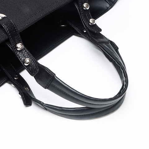 シャネル CHANEL パリビアリッツGM 16番台 トートバッグ ブラック WS13533