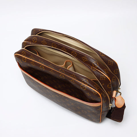 ルイ・ヴィトン LOUIS VUITTON モノグラム リポーターGM ショルダーバッグ ブラウン WS13536