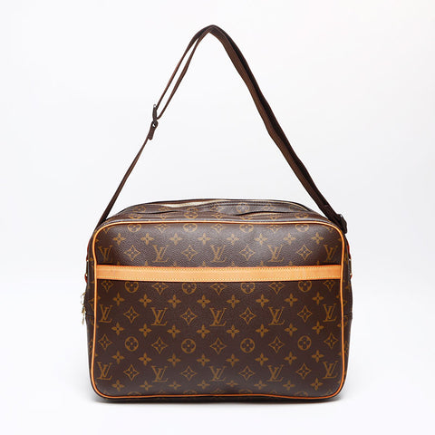ルイ・ヴィトン LOUIS VUITTON モノグラム リポーターGM ショルダーバッグ ブラウン WS13536