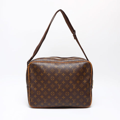 ルイ・ヴィトン LOUIS VUITTON モノグラム リポーターGM ショルダーバッグ ブラウン WS13536