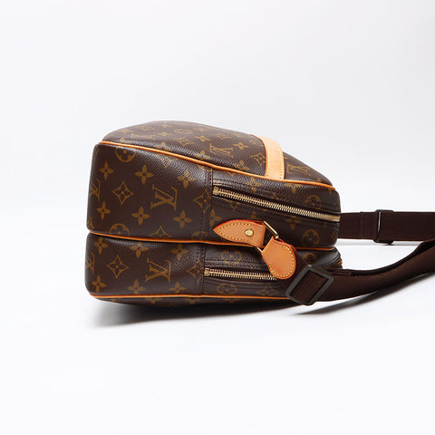 ルイ・ヴィトン LOUIS VUITTON モノグラム リポーターGM ショルダーバッグ ブラウン WS13536