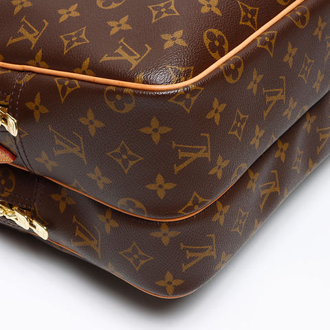 ルイ・ヴィトン LOUIS VUITTON モノグラム リポーターGM ショルダーバッグ ブラウン WS13536