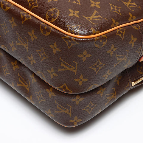 ルイ・ヴィトン LOUIS VUITTON モノグラム リポーターGM ショルダーバッグ ブラウン WS13536