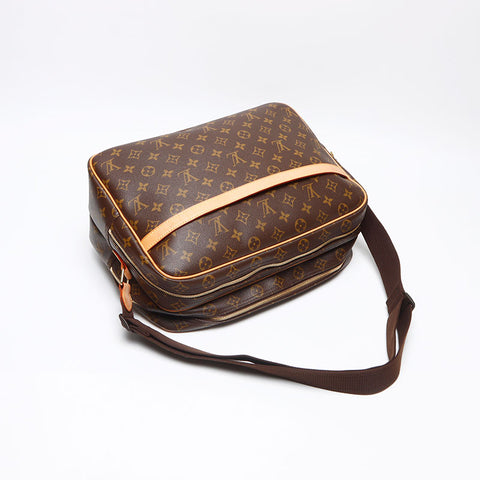 ルイ・ヴィトン LOUIS VUITTON モノグラム リポーターGM ショルダーバッグ ブラウン WS13536
