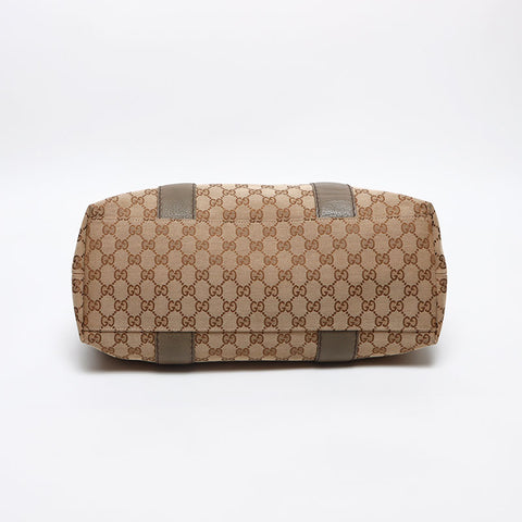 GUCCI GG Canvas Bamboo Tote Bag beige WS13537