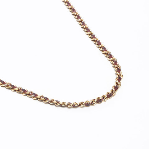 CHANEL No. 7 Tweed Chain Shoulder Bag multicolor WS13542