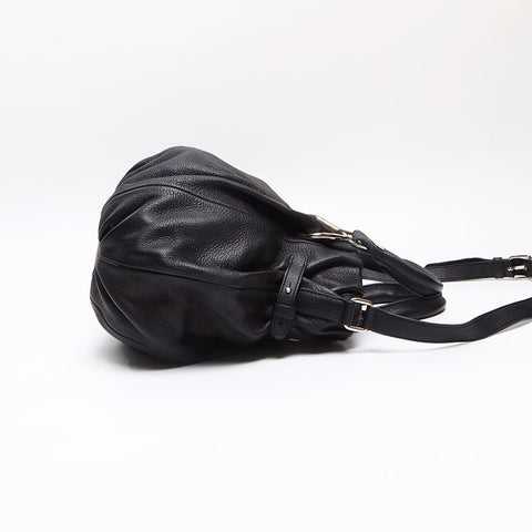 セリーヌ CELINE ピロー 2WAY ショルダー ハンドバッグ ブラック WS13543