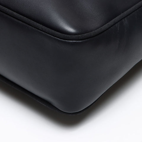 サルヴァトーレフェラガモ Salvatore Ferragamo ヴァラ レザー ゴールド金具 ショルダーバッグ ブラック WS13544
