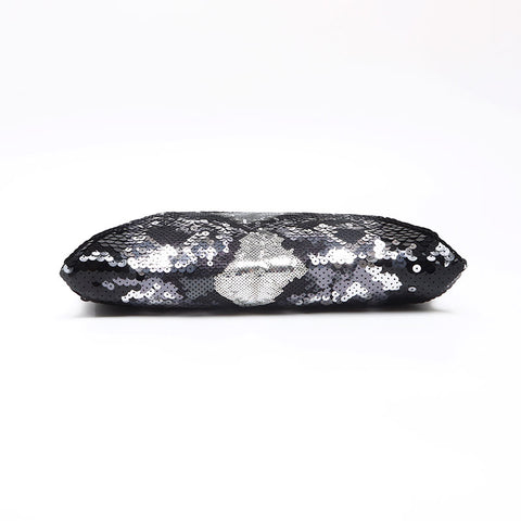 Miu Miu Chain sequin clutch bag Shoulder Bag black WS13545