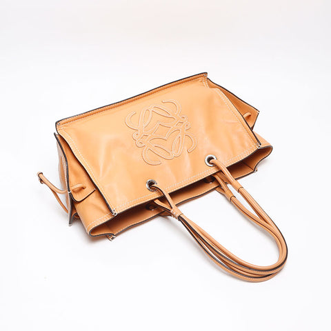 ロエベ LOEWE アナグラム ショッパートート トートバッグ ベージュ WS13546