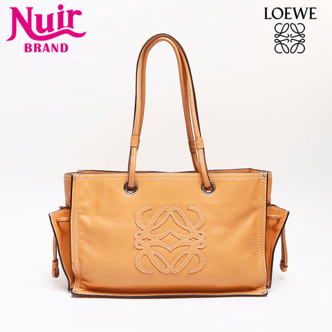 ロエベ LOEWE アナグラム ショッパートート トートバッグ ベージュ WS13546