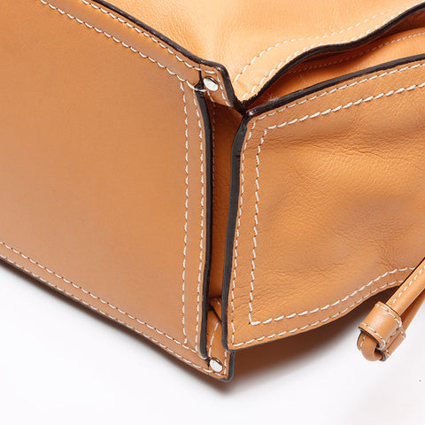 ロエベ LOEWE アナグラム ショッパートート トートバッグ ベージュ WS13546