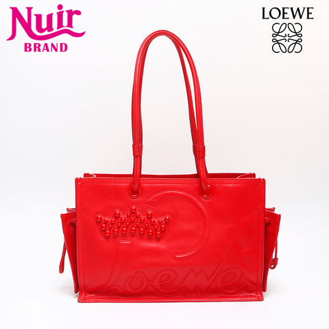 LOEWE Shopper tote Tote Bag Red WS13547