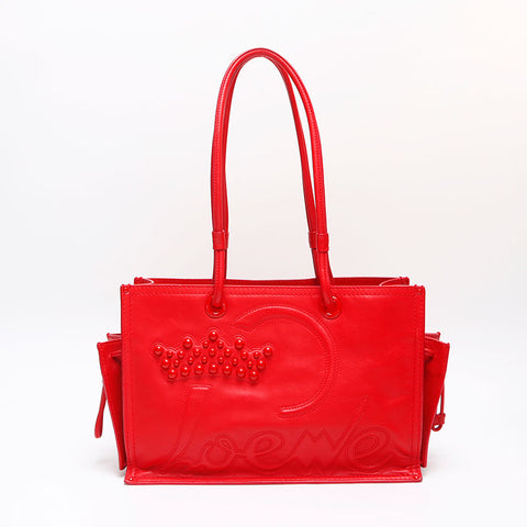 LOEWE Shopper tote Tote Bag Red WS13547