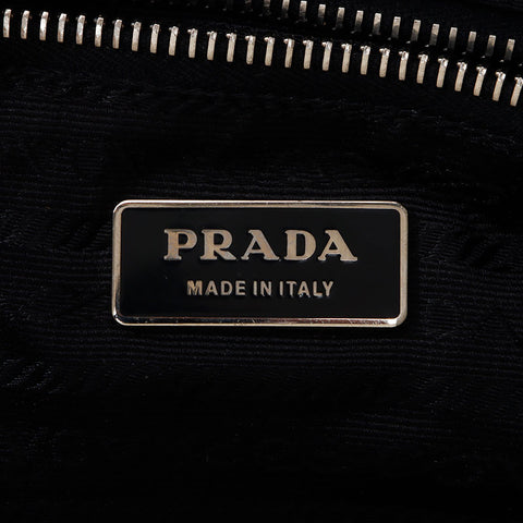 プラダ PRADA トライアングルロゴ ナイロン ショルダーバッグ ブラック WS13551