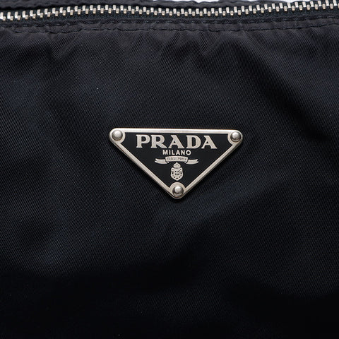 プラダ PRADA トライアングルロゴ ナイロン ショルダーバッグ ブラック WS13551