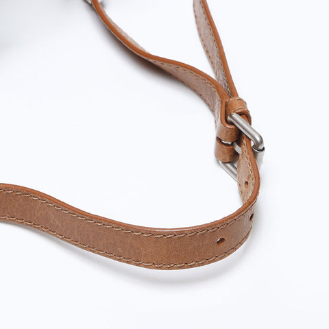 BALENCIAGA Leather studded waist bag Shoulder Bag Brown WS13553