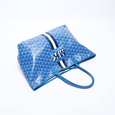 GOYARD Saint Louis PM MK Tote Bag blue WS13558