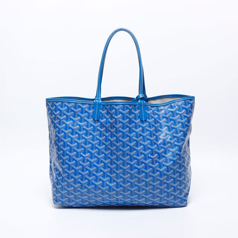 GOYARD Saint Louis PM MK Tote Bag blue WS13558