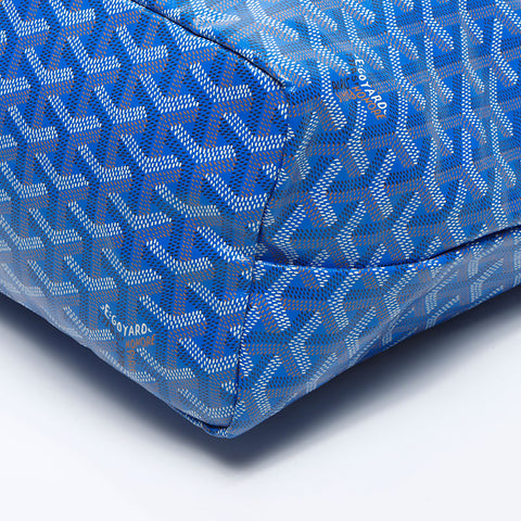 GOYARD Saint Louis PM MK Tote Bag blue WS13558