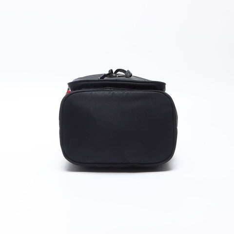 PRADA Triangle Logo Nylon Studs Mini Drawstring Bag Studs Shoulder Bag black WS13560
