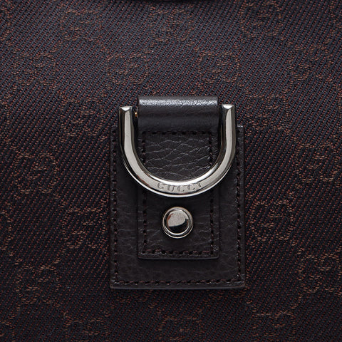 グッチ GUCCI GGキャンバス ホーボー ショルダーバッグ ブラウン WS13562