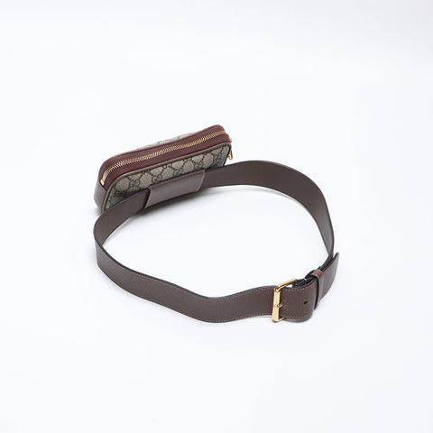 GUCCI Ophidia PVC Belt Bag Mini sac à bandoulière beige WS13564