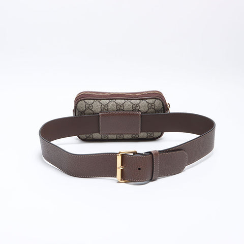 GUCCI Ophidia PVC Belt Bag Mini sac à bandoulière beige WS13564