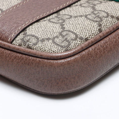 GUCCI Ophidia PVC Belt Bag Mini sac à bandoulière beige WS13564